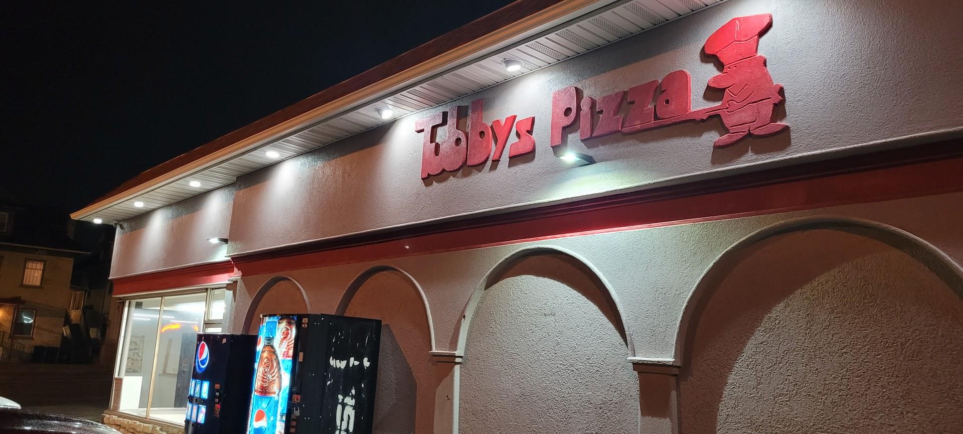 Tubby's Pizza Menu